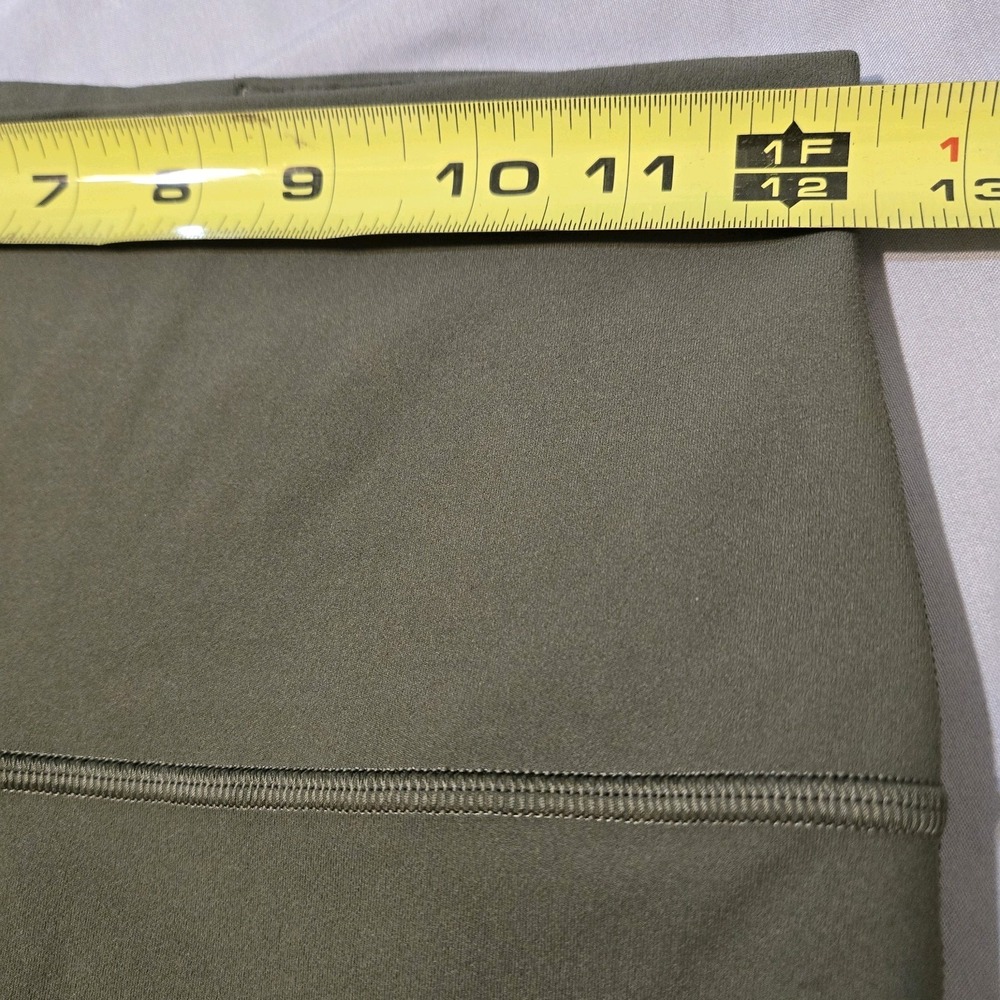 Lululemon Align High Rise Mini Flared Pants Grey Sage Green Size 6 - Picture 2 of 6
